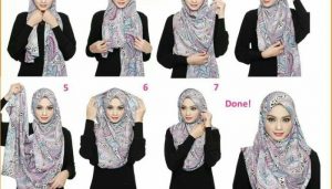 Hijab Pashmina Sifon Simple dan mudah