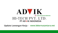 Dibutuhkan Segera PT Advik Indonesia Quality Control & Assurance